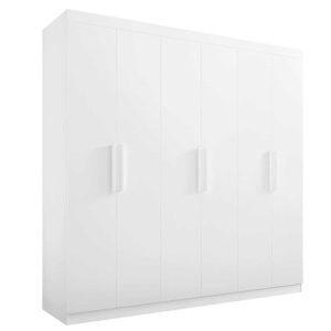 GUARDA-ROUPA D.DORO COLIBRI 6 PORTAS MDP/MDF - BC