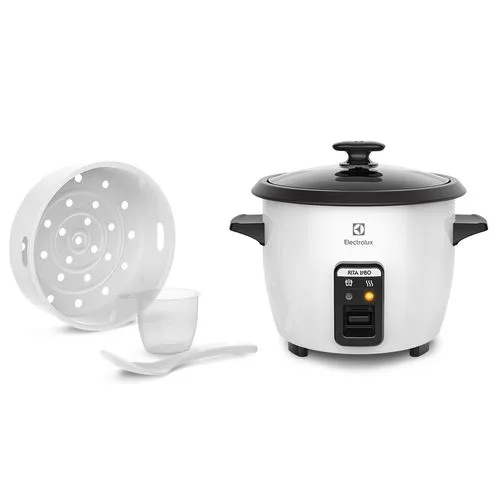 PANELA DE ARROZ ELÉTRICA ELECTROLUX 1,3L EFFICIENT (RCB50) - 127V - BRANCO - Imagem 4