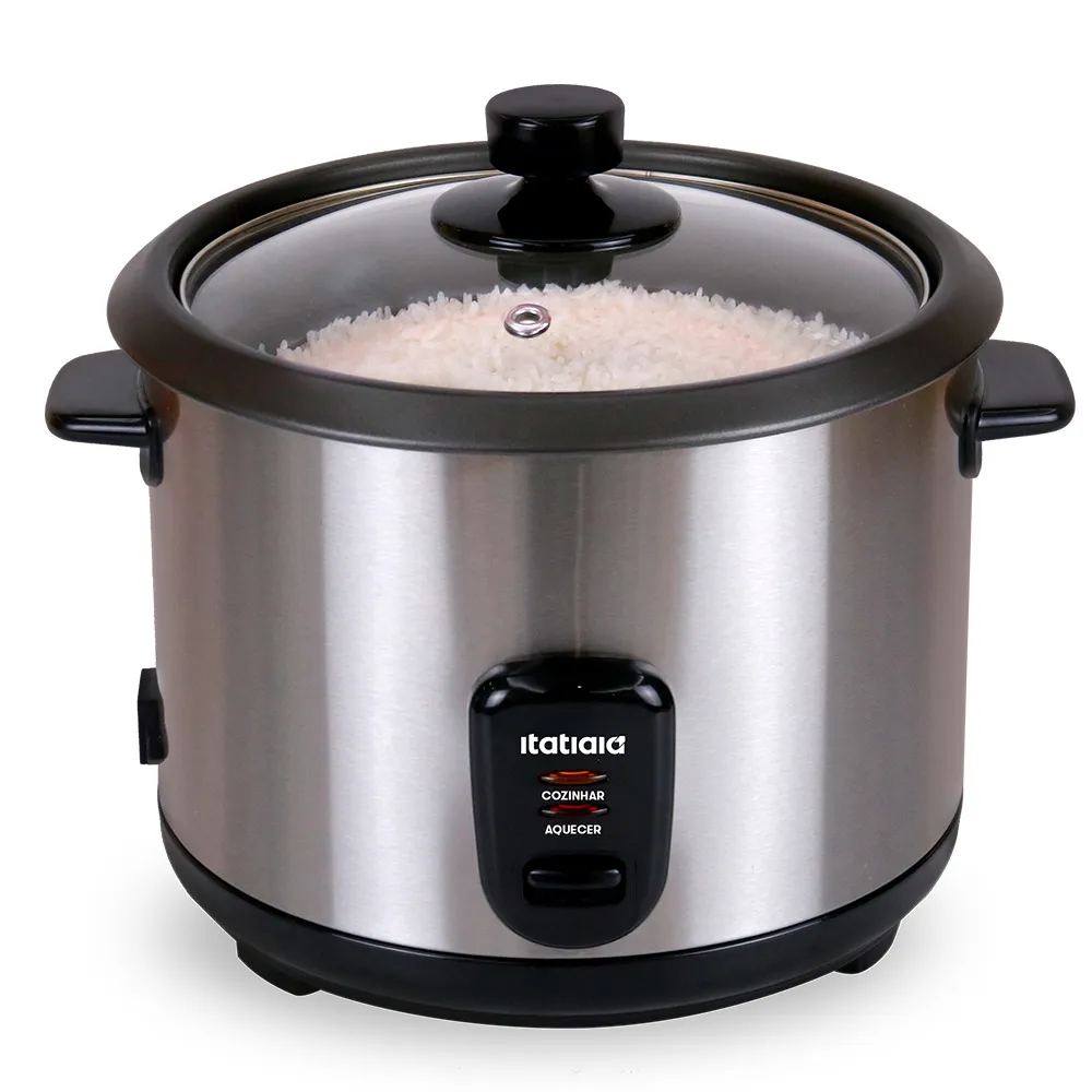 PANELA DE ARROZ ELÉTRICA 8 XÍCARAS 127V MIDI - ITATIAIA - INOX - Imagem 5