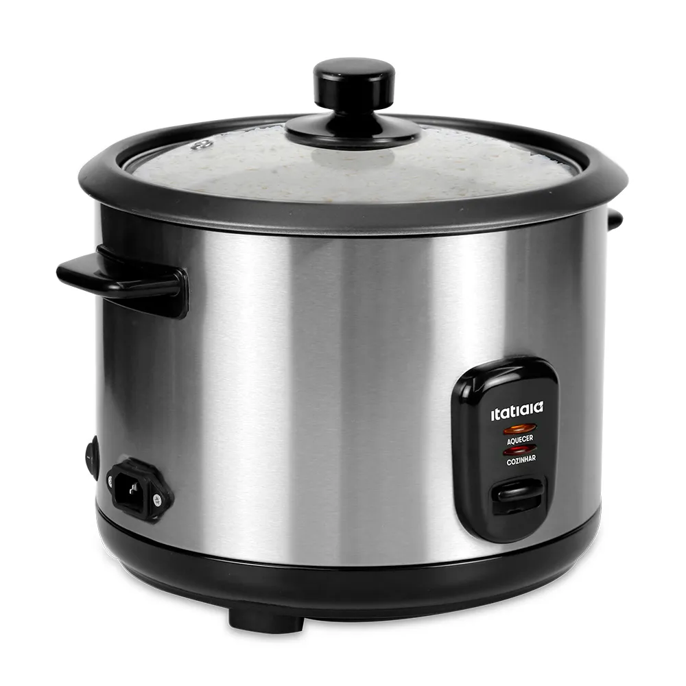 PANELA DE ARROZ ELÉTRICA 8 XÍCARAS 127V MIDI - ITATIAIA - INOX - Imagem 3