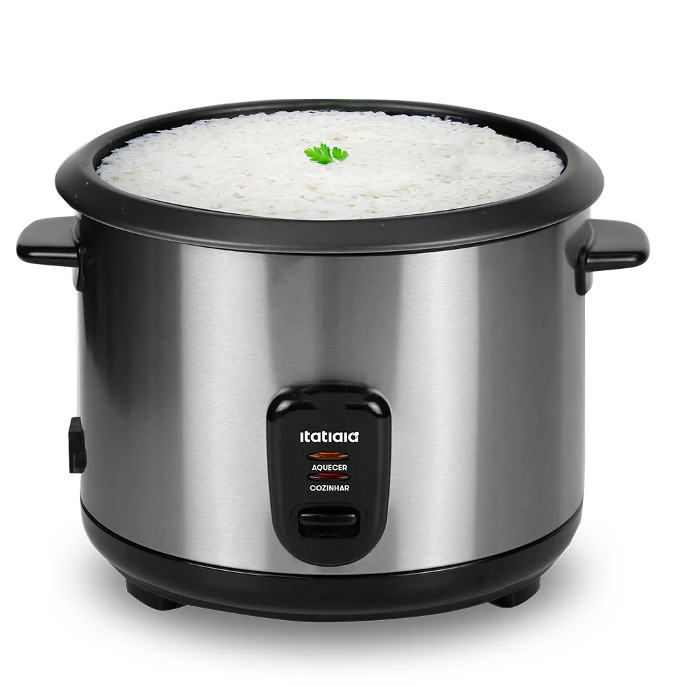 PANELA DE ARROZ ELÉTRICA 8 XÍCARAS 127V MIDI - ITATIAIA - INOX - Imagem 4