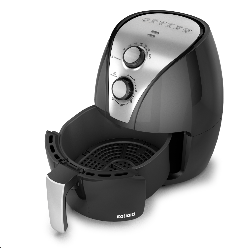AIR FRYER 3,5 LITROS 110V 1300W ESSENCIAL - ITATIAIA - PRETA - Imagem 5