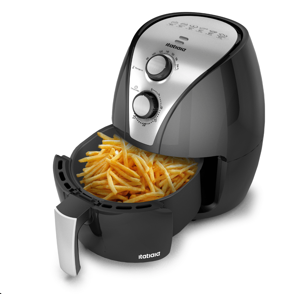 AIR FRYER 3,5 LITROS 110V 1300W ESSENCIAL - ITATIAIA - PRETA - Imagem 4