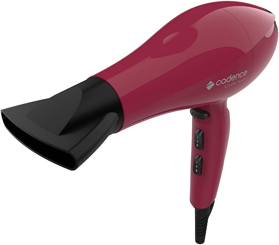 SECADOR DE CABELOS CADENCE CURLY HAIR DIFUSOR 1900W SEC530 - ROSA - Imagem 3