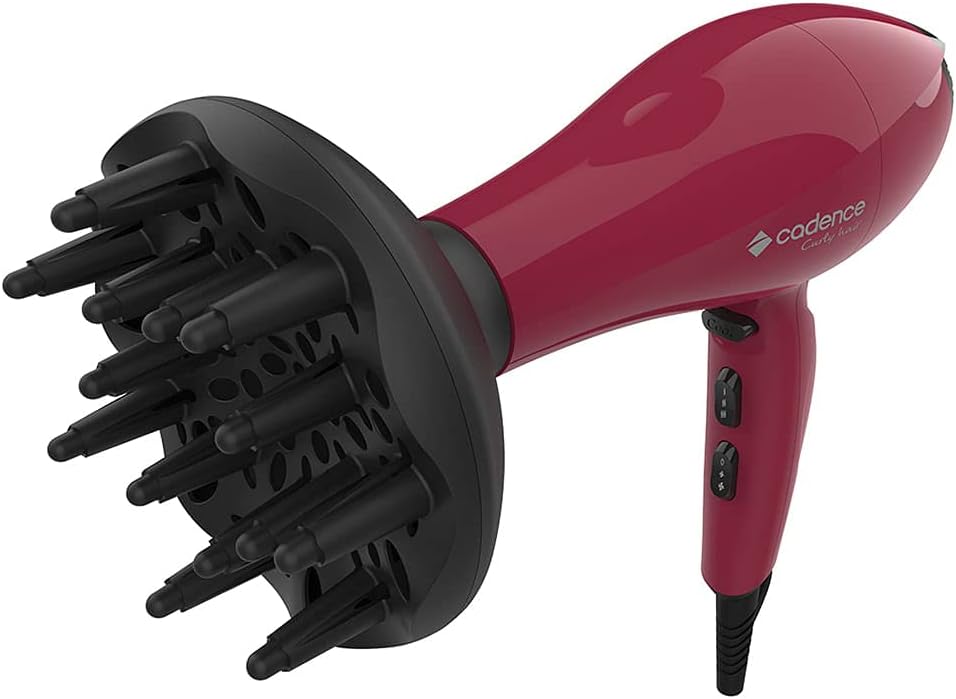 SECADOR DE CABELOS CADENCE CURLY HAIR DIFUSOR 1900W SEC530 - ROSA - Imagem 2