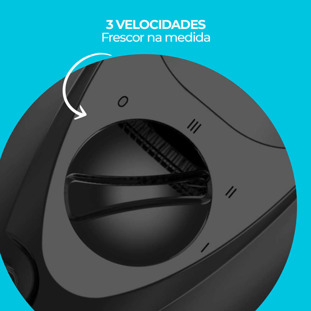 VENTILADOR CADENCE REFRESH TURBO VTR410 - PRETO - Imagem 8