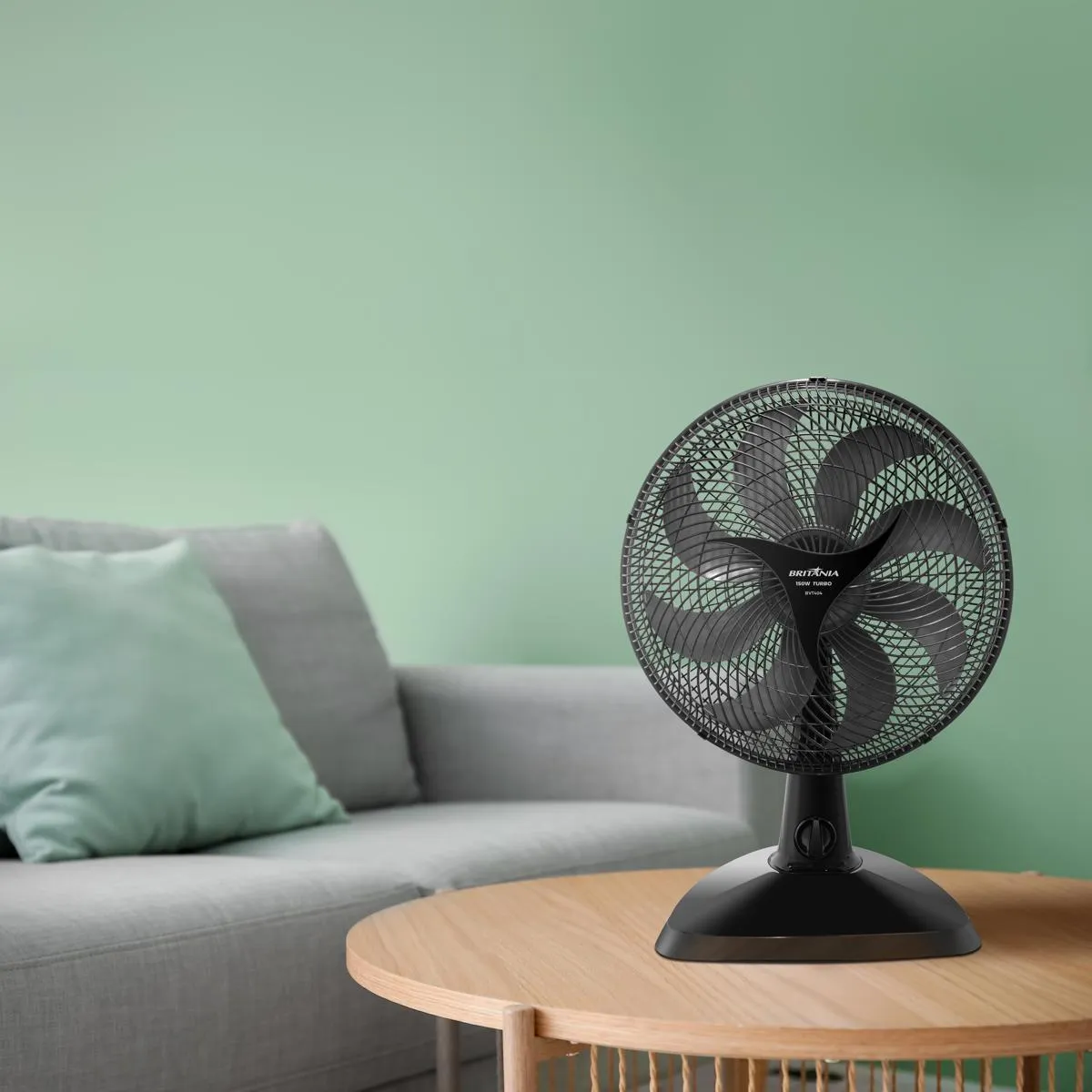 VENTILADOR BRITANIA TECNOLOGIA MAXX FORCE 150W BVT404 - PRETO - Imagem 3