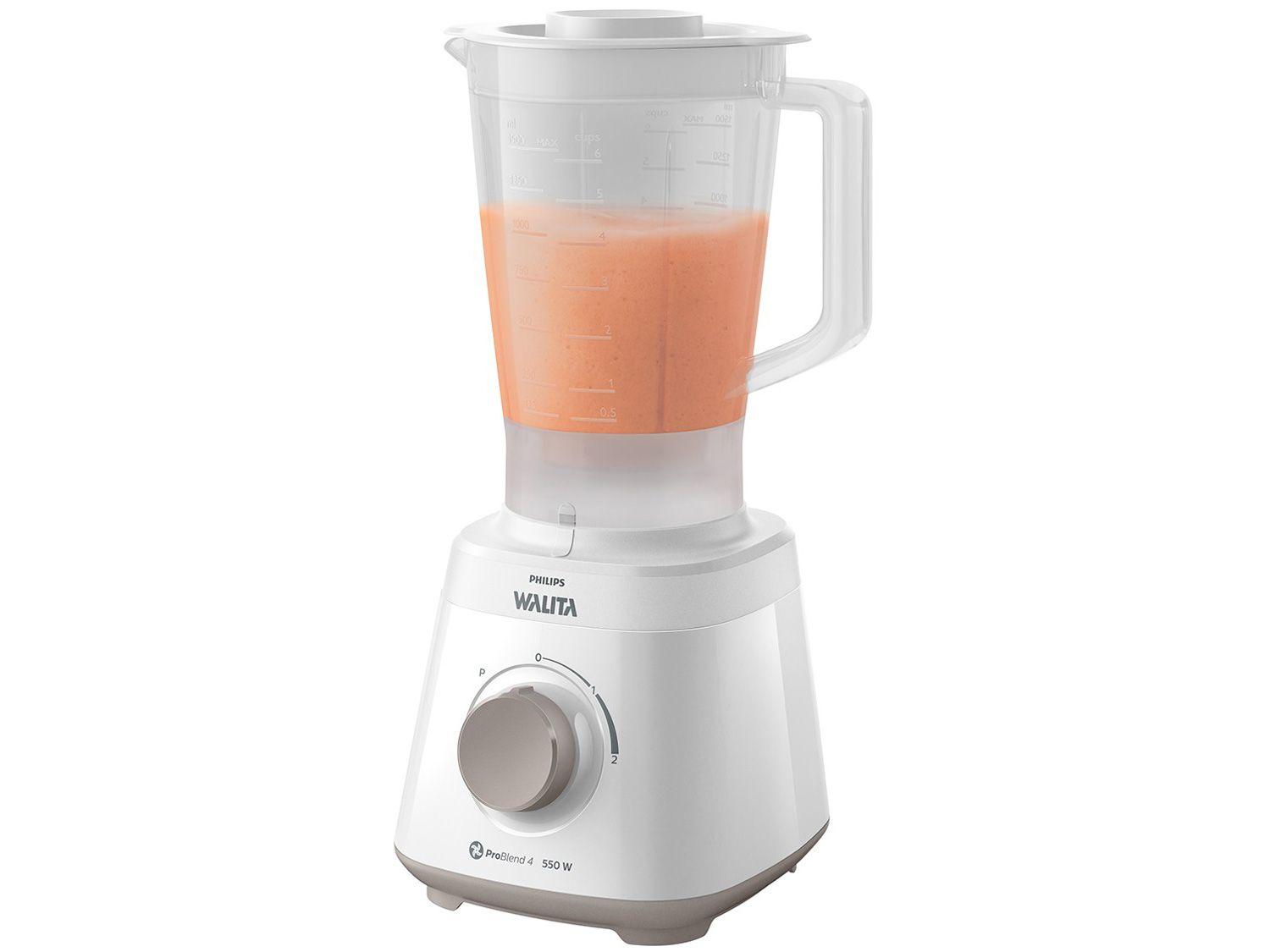 LIQUIDIFICADOR PHILIPS WALITA RI2110 550W 2L PRETO - 01-BRANCO