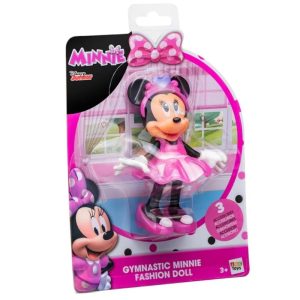 BONECA MINNIE GYMNASTIC MULTIKIDS BR1686 - ROSA