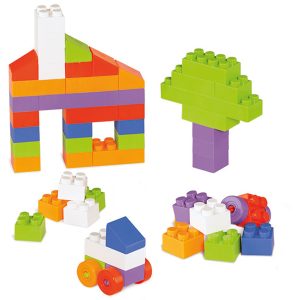 PEÇAS DE MONTAR TATETI RIVA BLOCK 126 PEÇAS - 0006 - DIVERSOS
