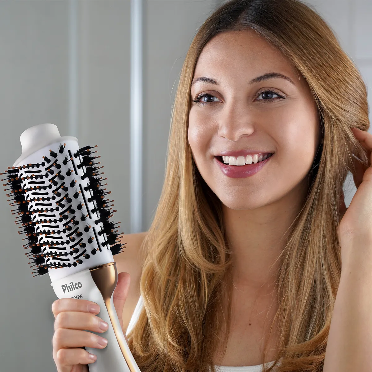 ESCOVA SECADORA PHILCO BIVOLT 4 EM 1 1300W BIVOLT PES09BG - BCO - Imagem 5