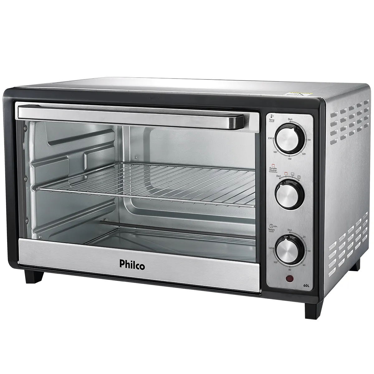 FORNO ELÉTRICO PHILCO PFE60I 60L - INOX - Imagem 2