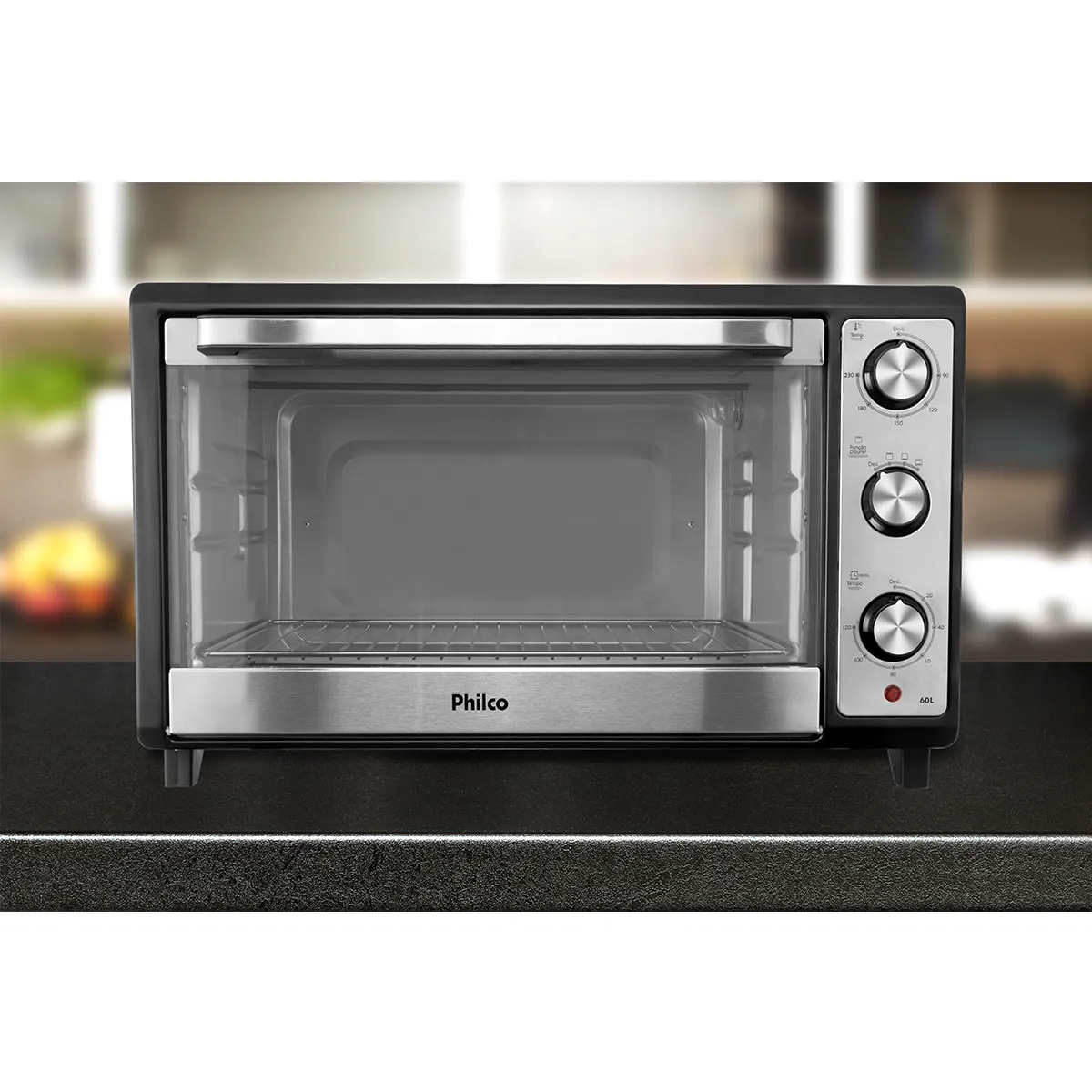 FORNO ELÉTRICO PHILCO PFE60I 60L - INOX - Imagem 5