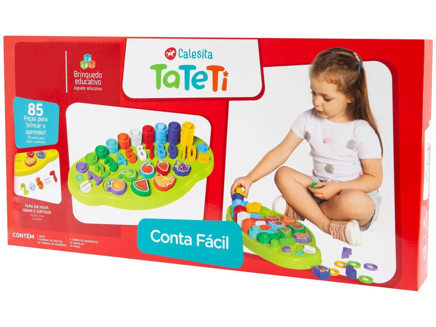 CONTA FÁCIL TATETI EDUCATIVO - VERDE - Imagem 2