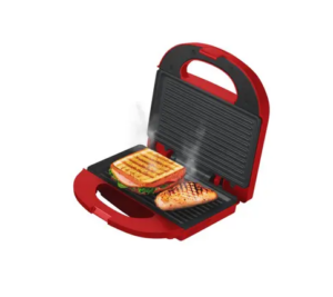 SANDUICHEIRA E GRILL MISTEIRA KIAN 750W - VERMELHA
