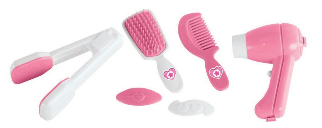 KIT DE BELEZA TATETI 6 PEÇAS - 0329 - ROSA