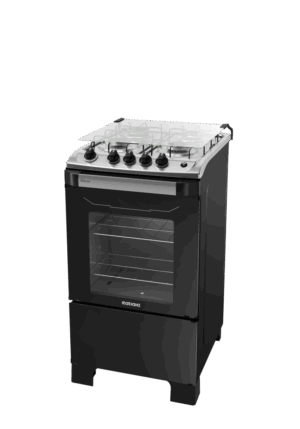 FOGAO ITATIAIA NEW DREAM 4 BOCAS MESA DE AÇO INOX - BRANCO
