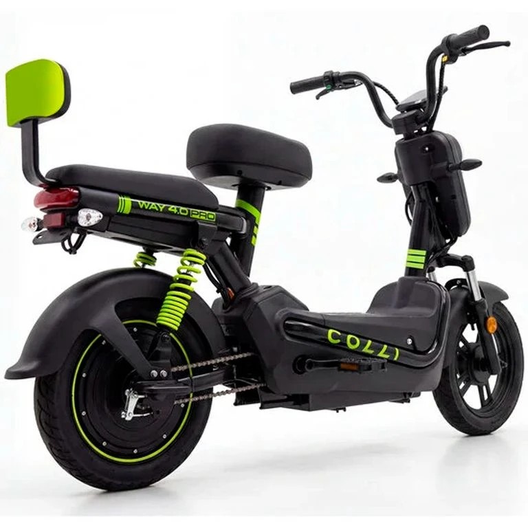 BICICLETA ELETRICA COLLI WAY 4.0 PRO 1000W - R VERDE NEON